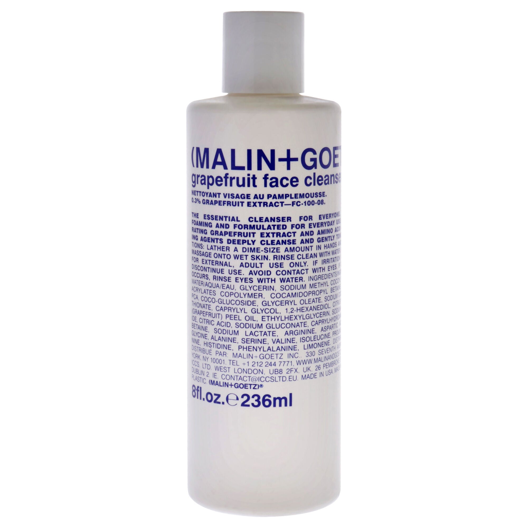 Grapefruit Face Cleanser by Malin + Goetz for Women - 8 oz Cleanser, See Description, hi-res image number 0