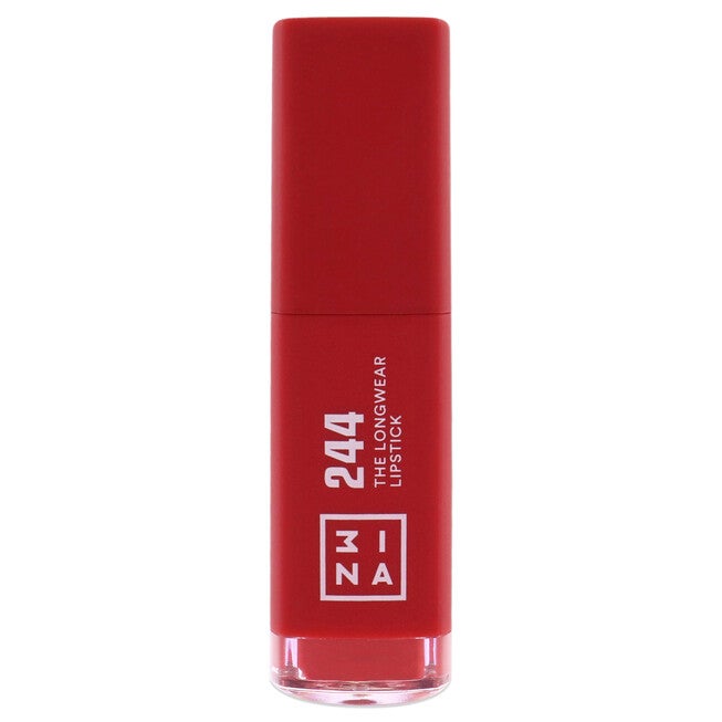 The Longwear Lipstick - 244 Red by 3INA for Women - 0.20 oz Lipstick, , alternate image number null