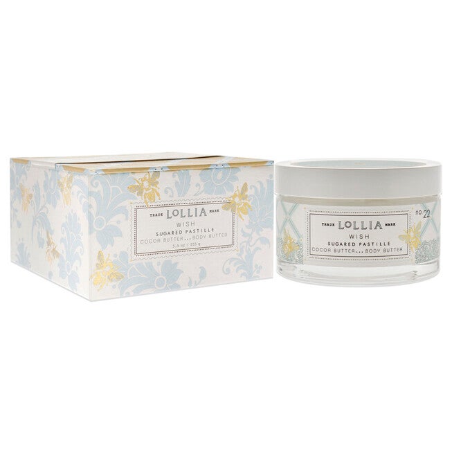 Wish Body Butter - Sugared Pastille by Lollia for Unisex - 5.5 oz Moisturizer, See Description, alternate image number 2