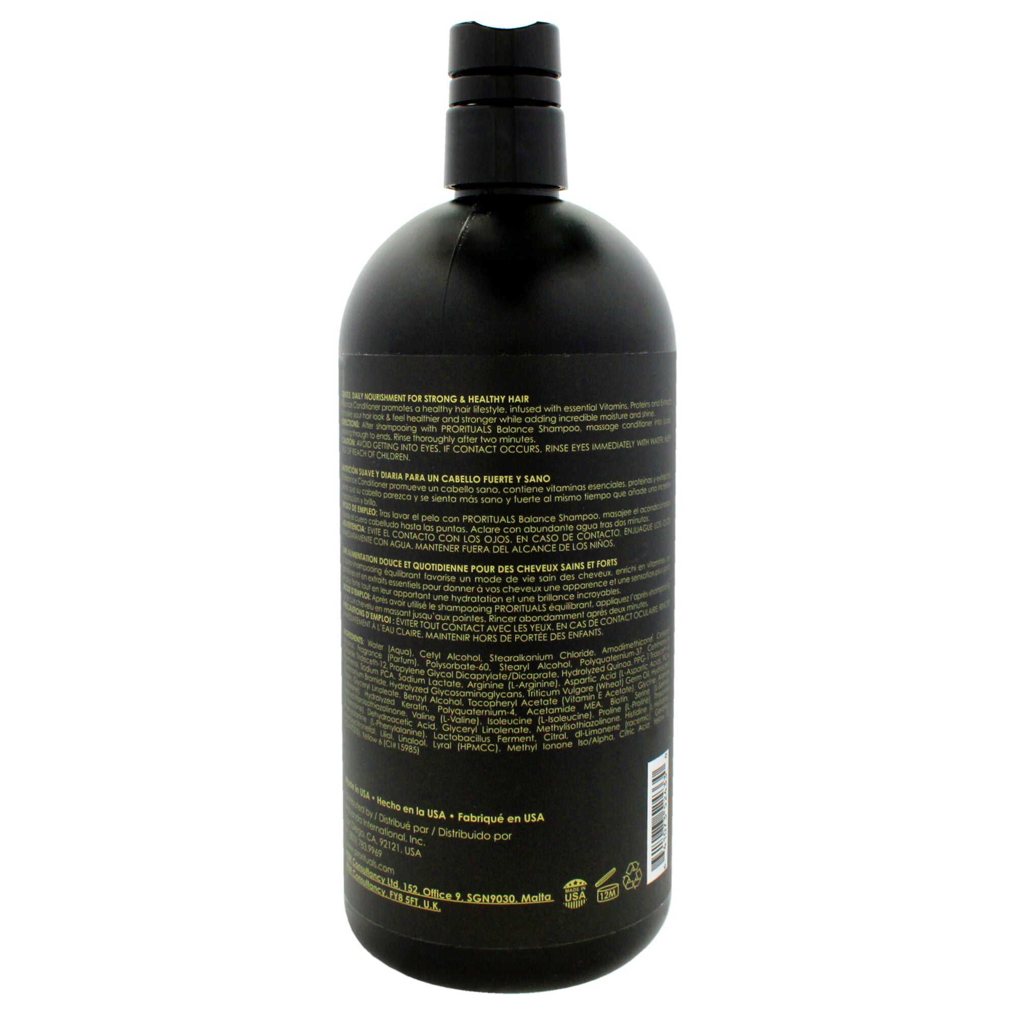 Balance Conditioner by ProRituals for Unisex - 32 oz Conditioner, See Description, alternate image number 2