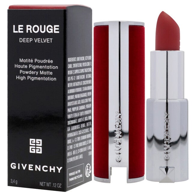 Le Rouge Deep Velvet Matte Lipstick - N27 by Givenchy for Women - 0.12 oz Lipstick, NA, alternate image number null