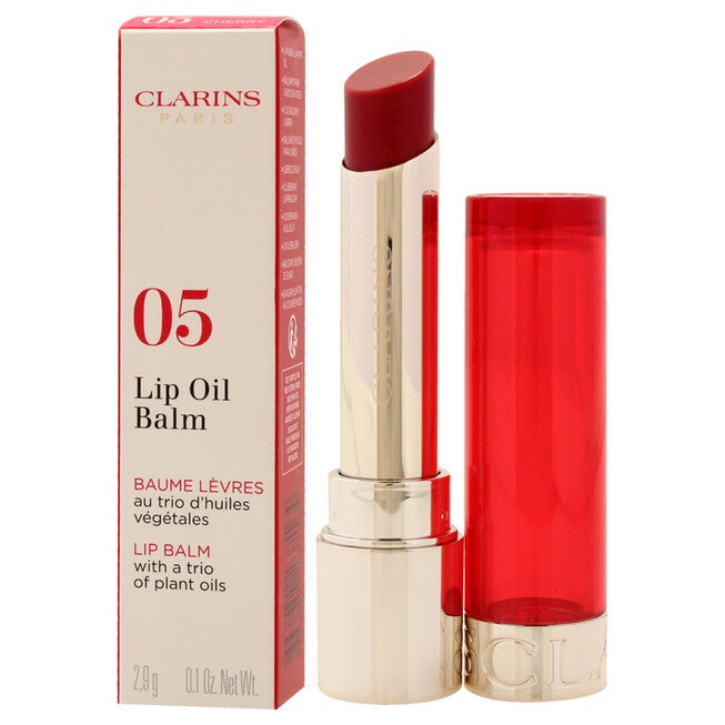 Lip Oil Balm - 05 Cherry by Clarins for Women - 0.1 oz Lip Balm, NA, alternate image number null