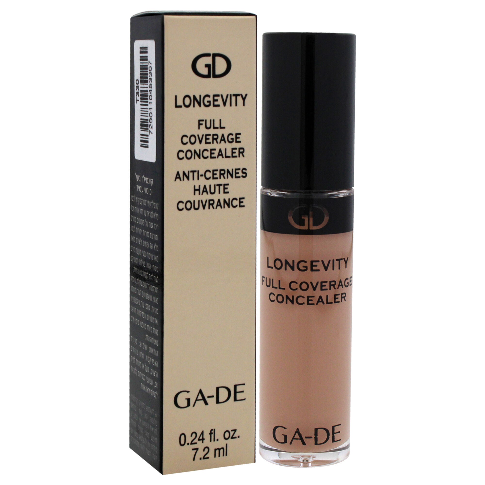 Longevity Full Coverage Concealer - 28 Biscuit Biscuit by GA-DE for Women - 0.24 oz Concealer, See Description, alternate image number 1
