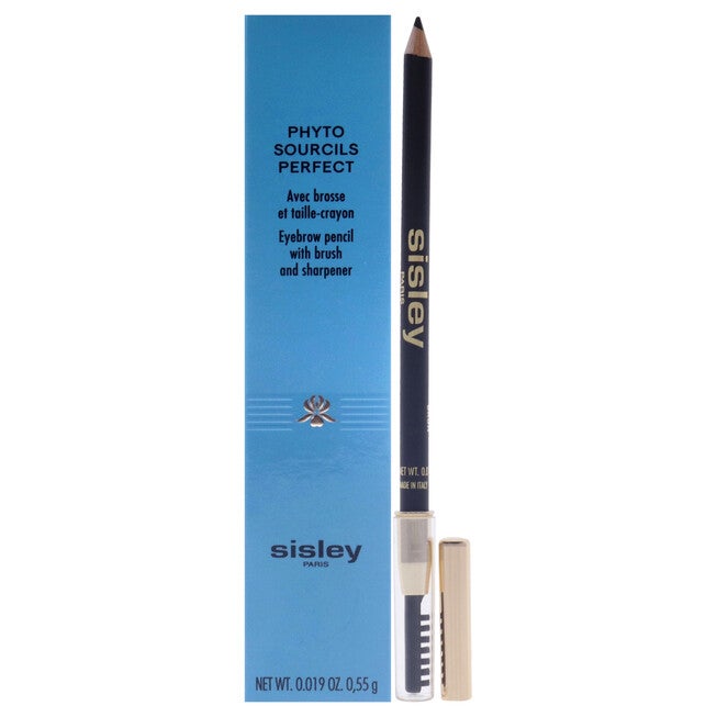 Phyto Sourcils Perfect Eyebrow Pencil With Brush and Sharpener - 03 Brun by Sisley for Women - 0.019 oz Eyebrow Pencil, See Description, hi-res image number null