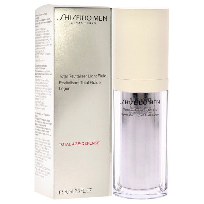 Total Revitalizer Light Fluid by Shiseido for Men - 2.3 oz Serum, , alternate image number null