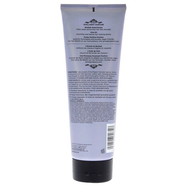 Repair Rescue Shampoo by Grow Gorgeous for Unisex - 8.4 oz Shampoo, NA, alternate image number null