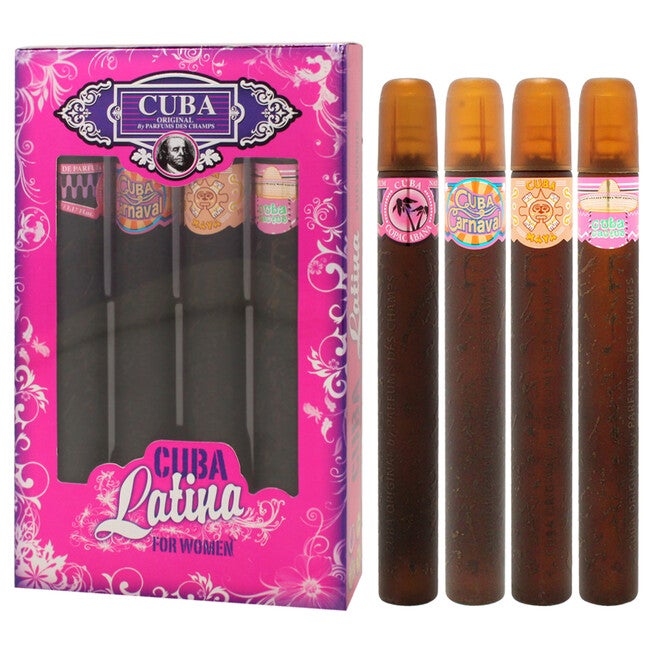 Cuba Latino Collection by Cuba for Women - 4 Pc Gift Set, See Description, alternate image number 3