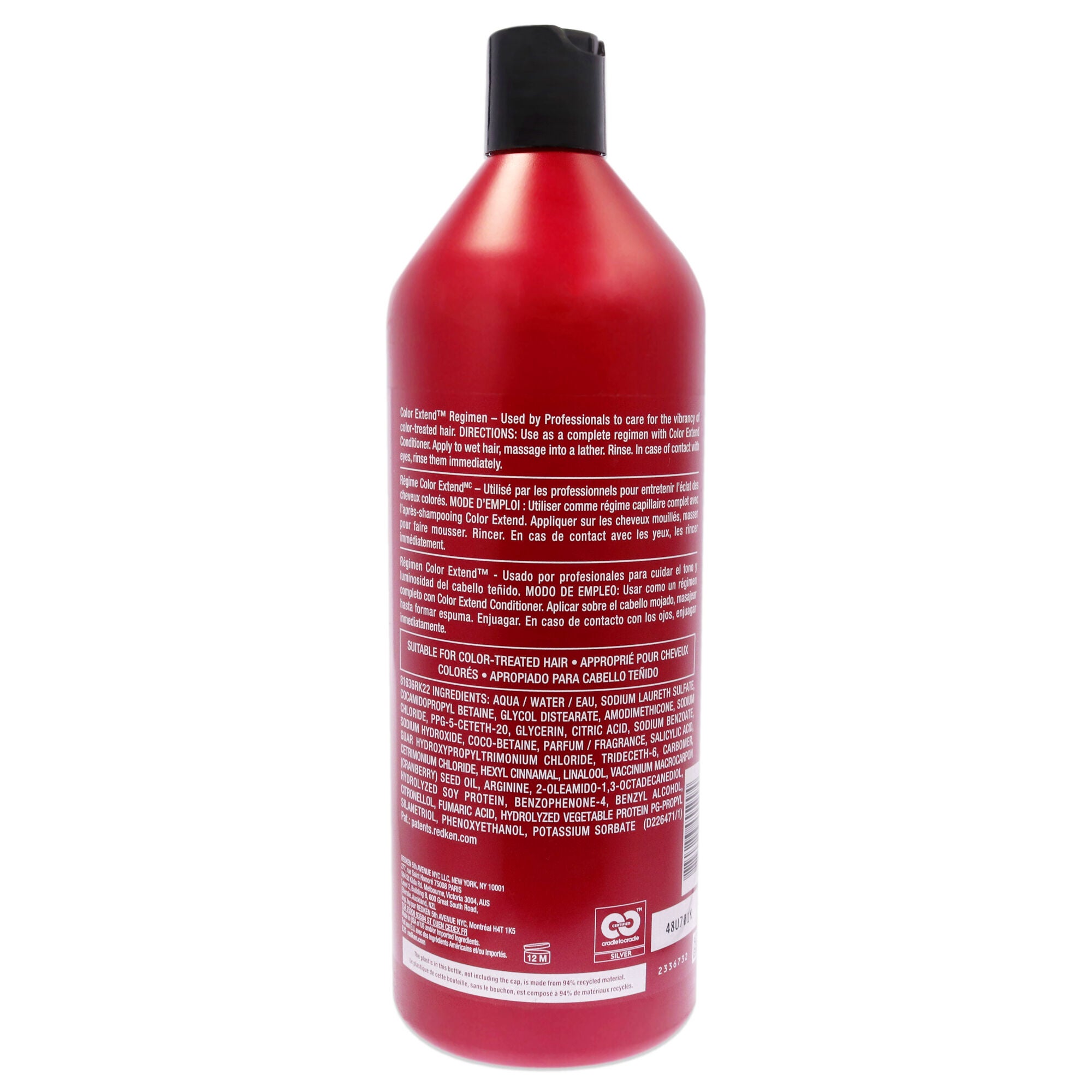 Color Extend Shampoo-NP by Redken for Unisex - 33.8 oz Shampoo, See Description, alternate image number 2