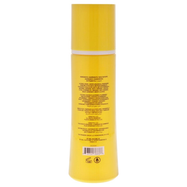 Fila Fresh Yellow by Fila for Women - 8.4 oz Body Spray, Clear, alternate image number null