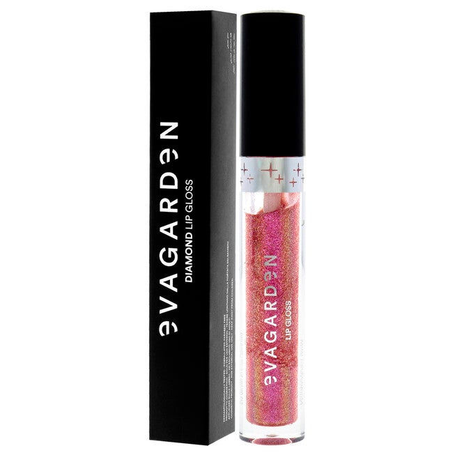 Diamond Lip Gloss - 853 Cheeky by Evagarden for Women - 0.09 oz Lip Gloss, NA, alternate image number null