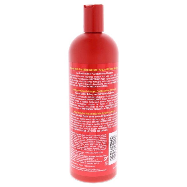 Argan Oil Sulfate-free Moisture and Shine Shampoo by Creme of Nature for Unisex - 20 oz Shampoo, See Description, alternate image number 2