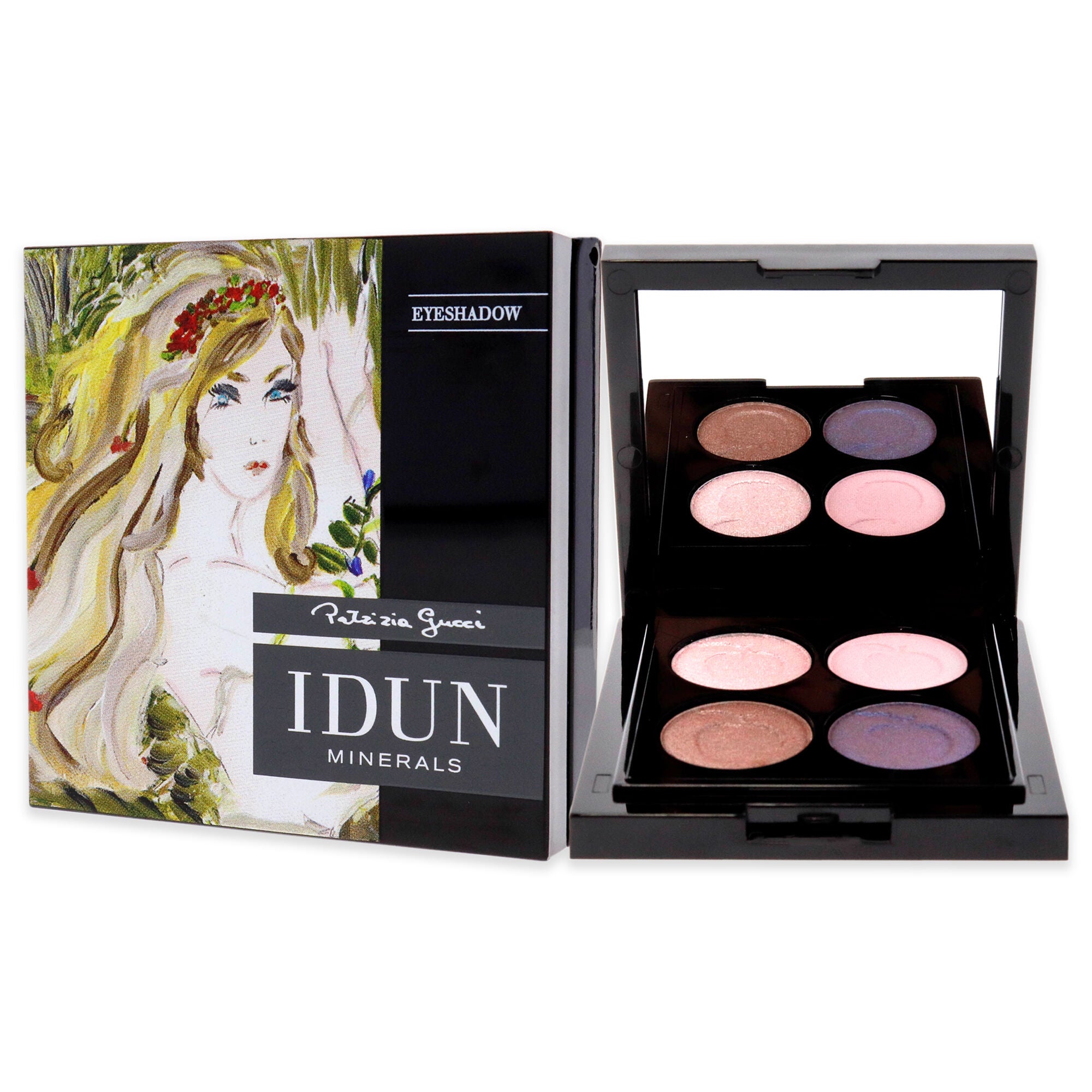 Eyeshadow Palette - 405 Norrlandssyren by Idun Minerals for Women - 4 x 0.03 oz Eye Shadow, See Description, alternate image number 2