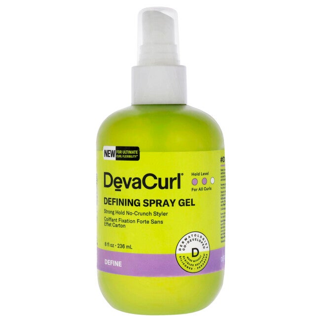 Defining Spray Gel-NP by DevaCurl for Unisex - 8 oz Gel, See Description, hi-res image number 0