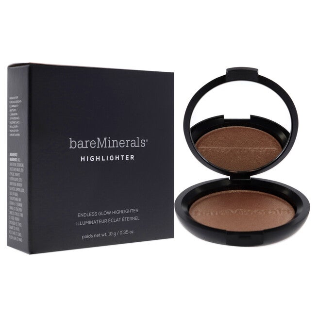 Endless Glow Pressed Highlighter - Fierce by bareMinerals for Women - 0.35 oz Highlighter, , alternate image number null