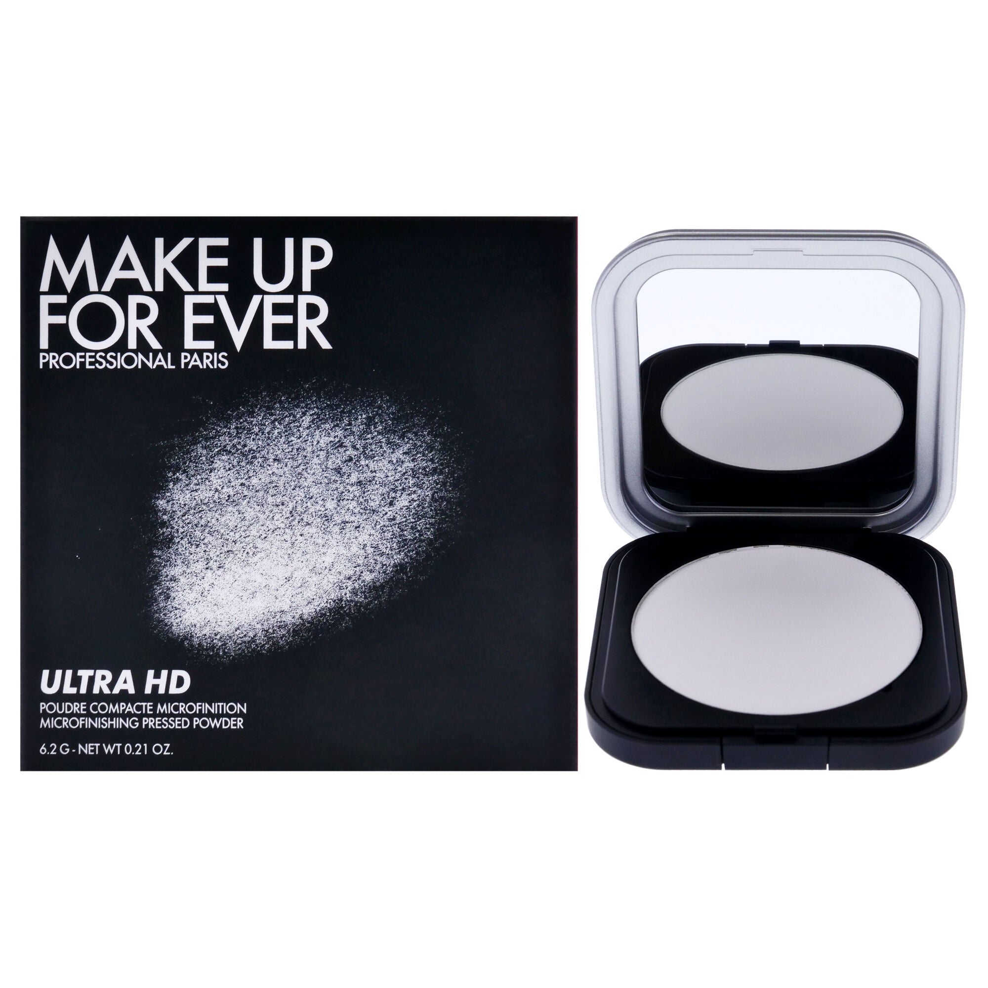 Ultra HD Microfinishing Pressed Powder - 1 Translucent by Make Up For Ever for Women - 0.21 oz Powder, See Description, hi-res image number 0