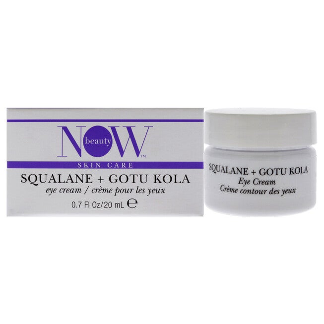 Squalane Plus Gotu Kola Eye Cream by NOW Beauty for Unisex - 0.7 oz Cream, NA, hi-res image number null