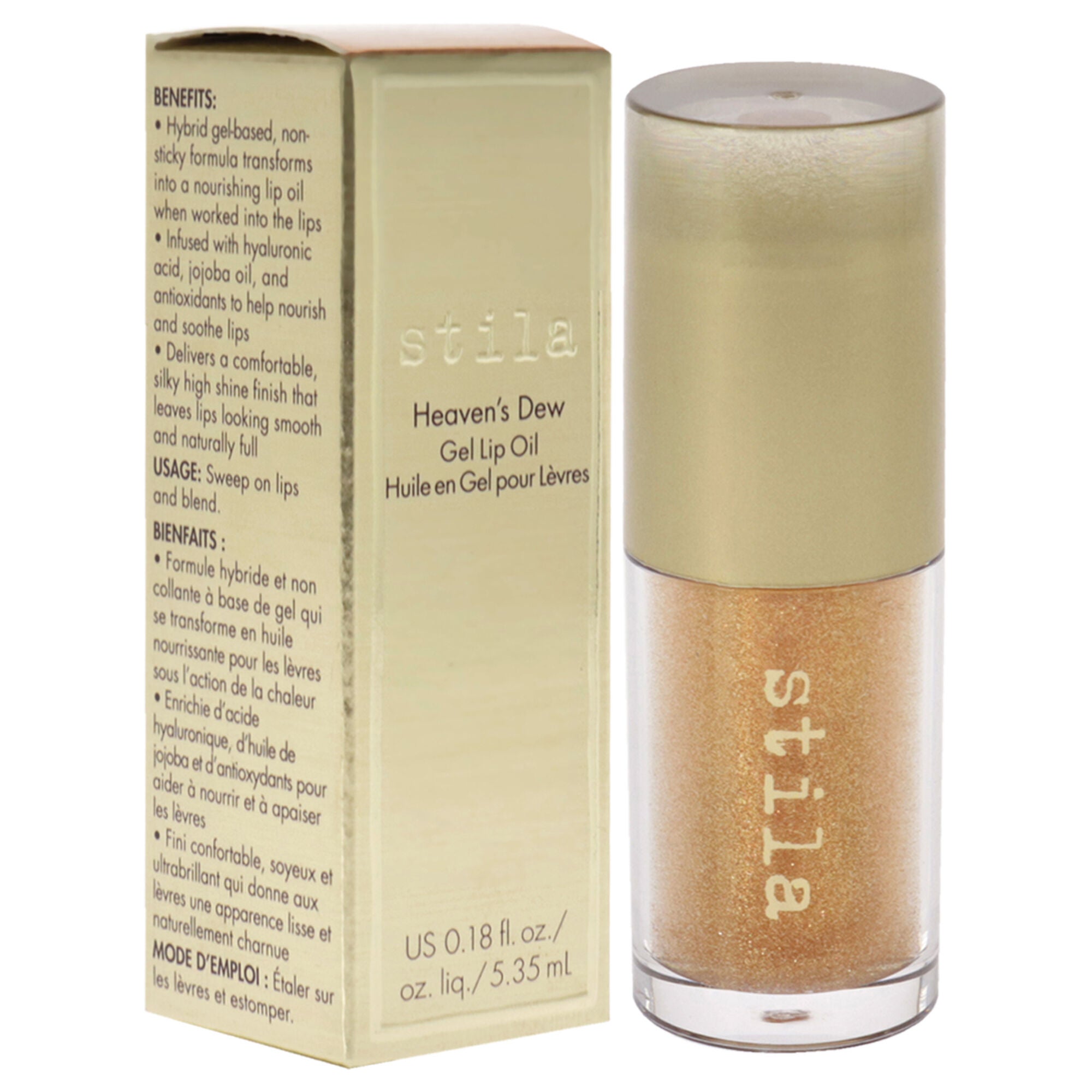 Heavens Dew Gel Lip Oil - Galaxy by Stila for Women - 0.18 oz Lip Oil, See Description, alternate image number 2