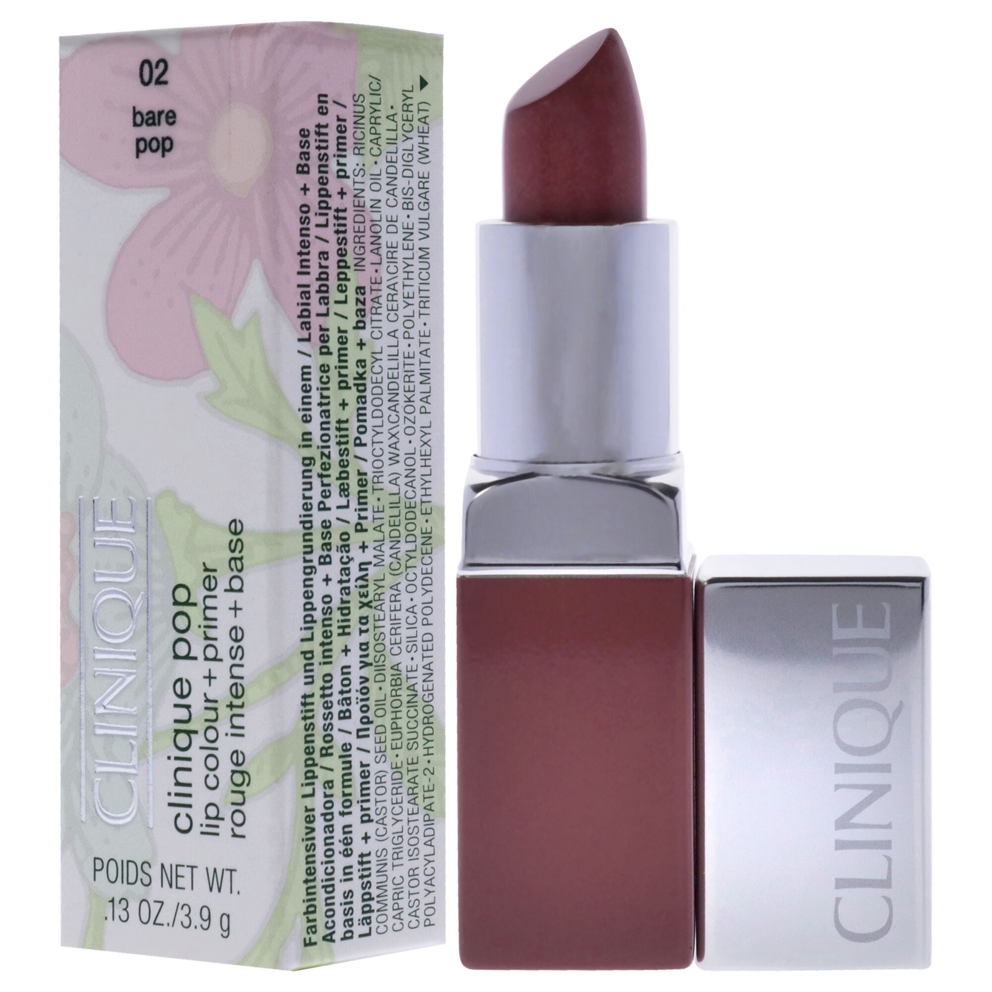 Clinique Pop Lip Colour Plus Primer - 02 Bare Pop by Clinique for Women - 0.13 oz Lipstick, , alternate image number 7