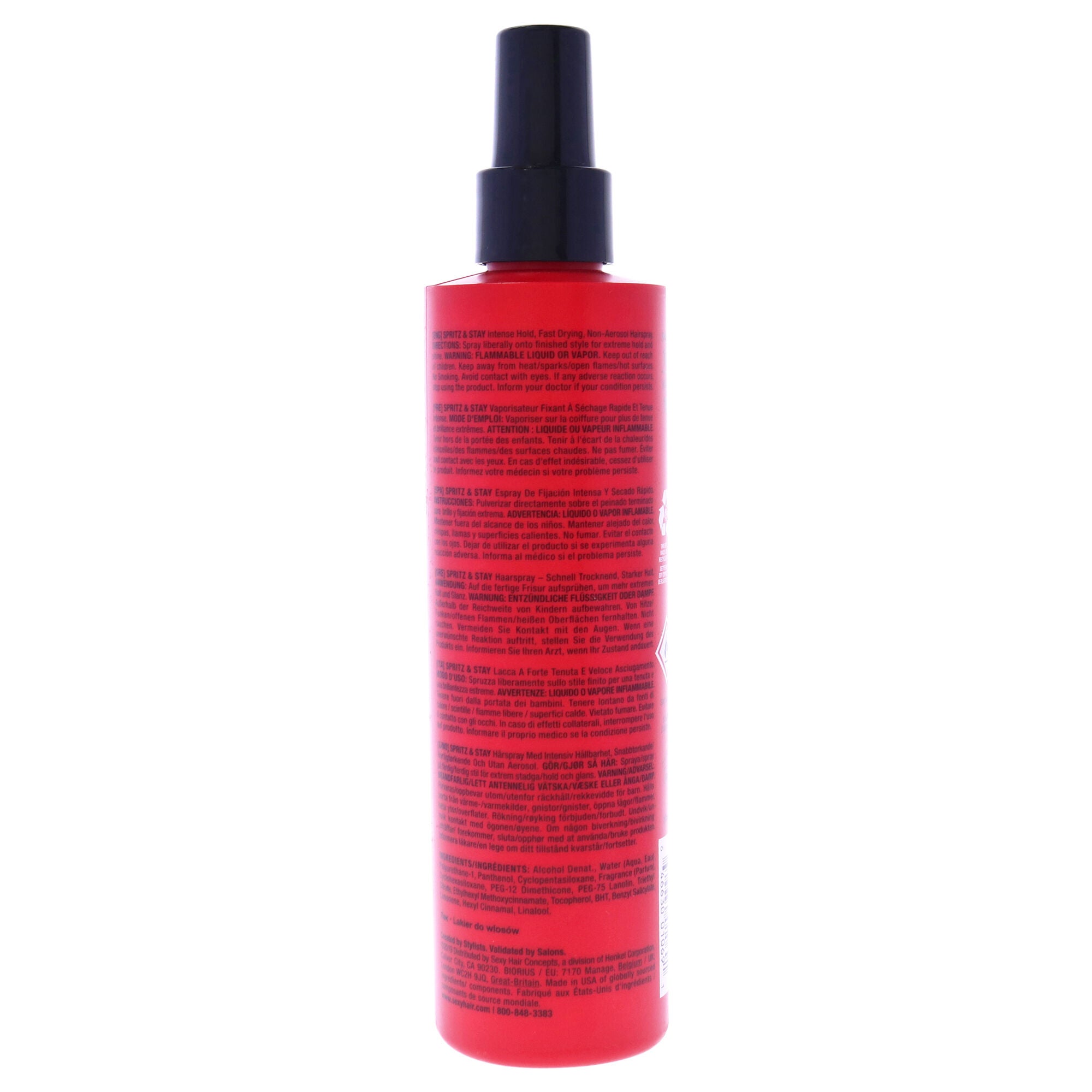 Big Sexy Hair Spritz Stay Hairspray by Sexy Hair for Unisex - 8.5 oz Hair Spray, , alternate image number 5