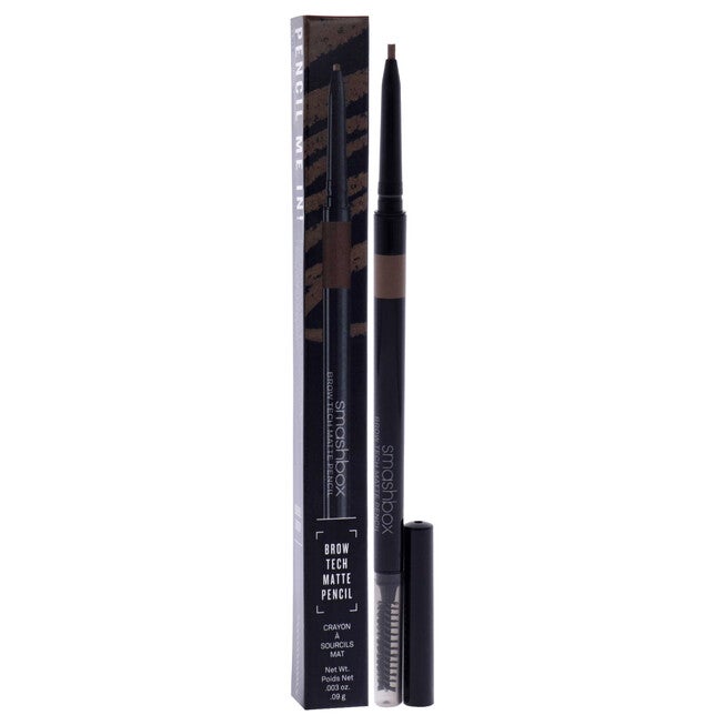 Brow Tech Matte Pencil - Taupe by SmashBox for Women - 0.003 oz Eyebrow Pencil, , alternate image number null