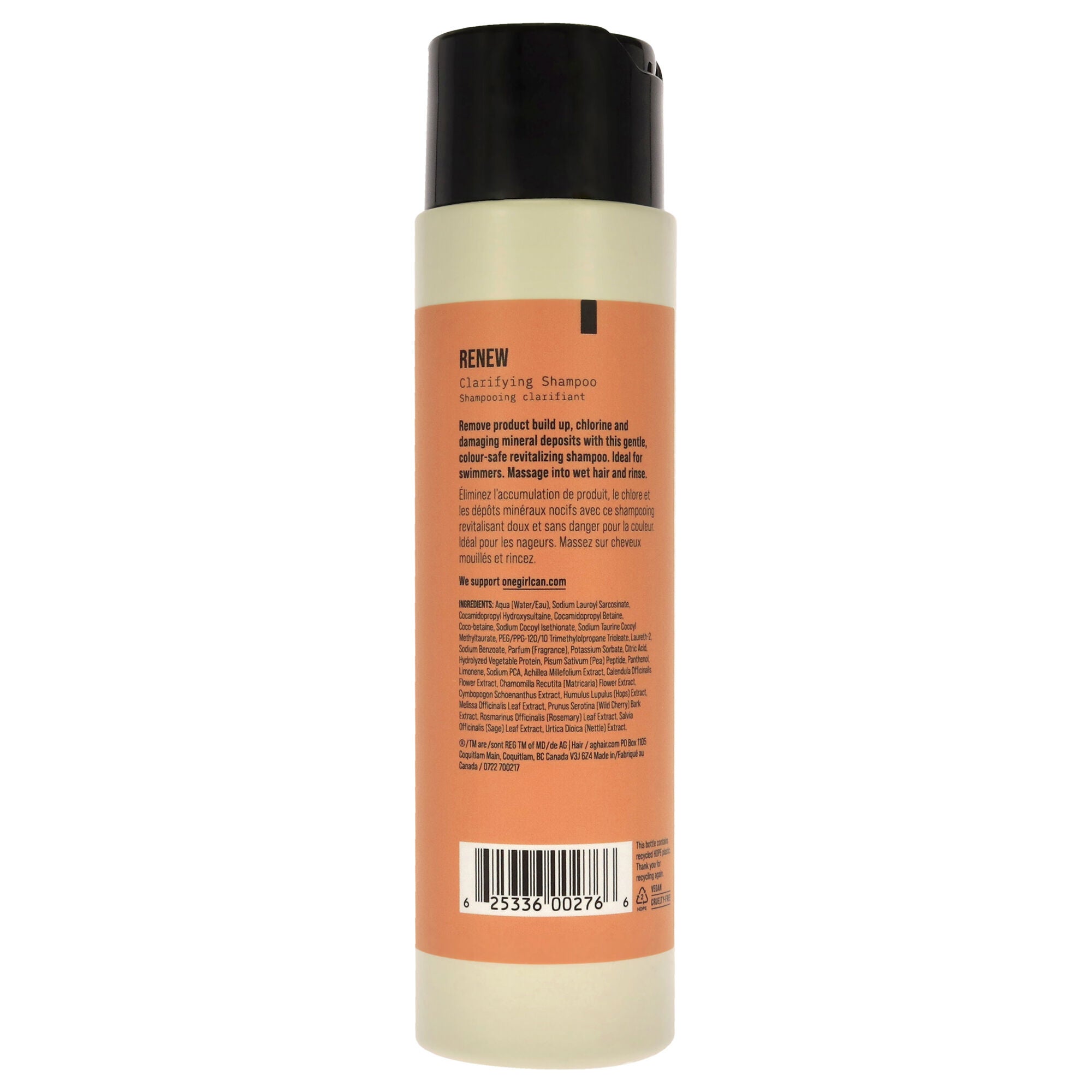 Renew Clarifying Shampoo by AG Hair Cosmetics for Unisex - 10 oz Shampoo, See Description, alternate image number 2