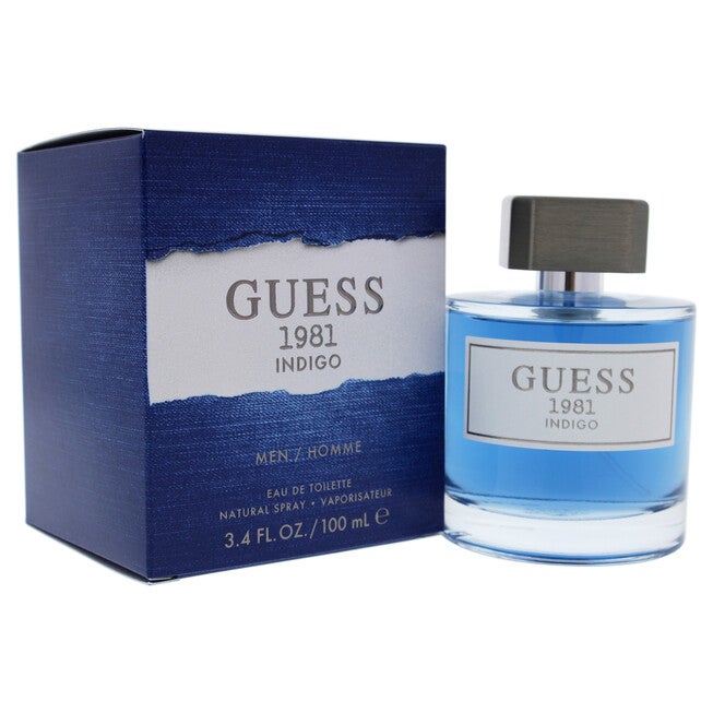 Guess 1981 Indigo by Guess for Men - 3.4 oz EDT Spray, NA, alternate image number null