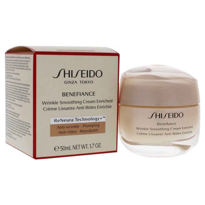 Benefiance Wrinkle Smoothing Cream Enriched by Shiseido for Unisex - 1.7 oz Cream, See Description, alternate image number 1