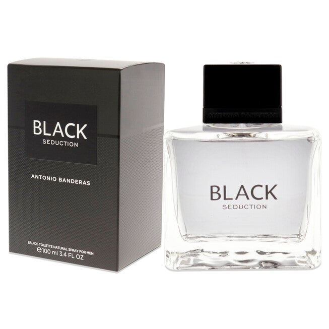 Seduction In Black by Antonio Banderas for Men - 3.4 oz EDT Spray, , alternate image number null
