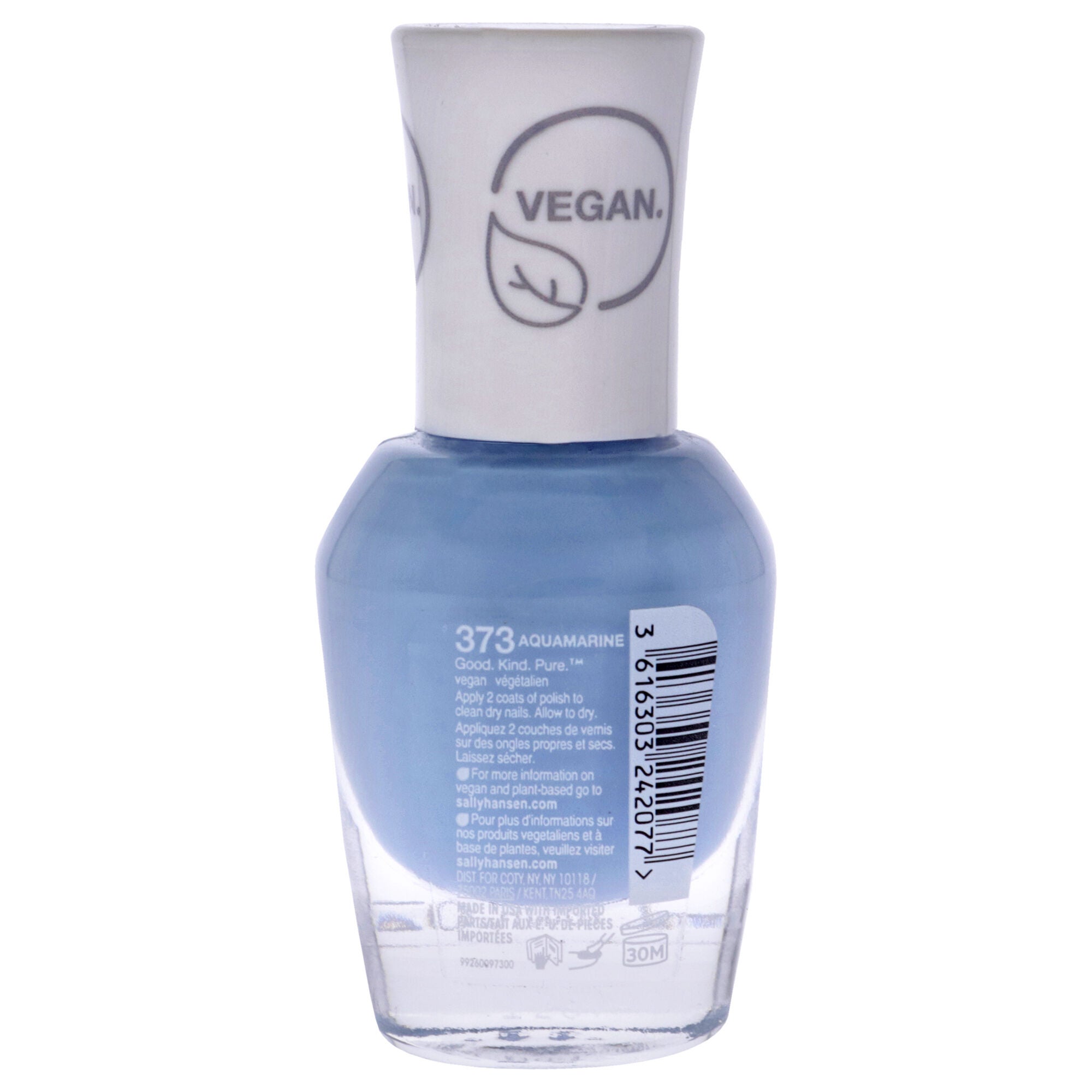 Good Kind Pure Vegan - 373 Aquamarine by Sally Hansen for Women - 0.33 oz Nail Polish, See Description, alternate image number 1