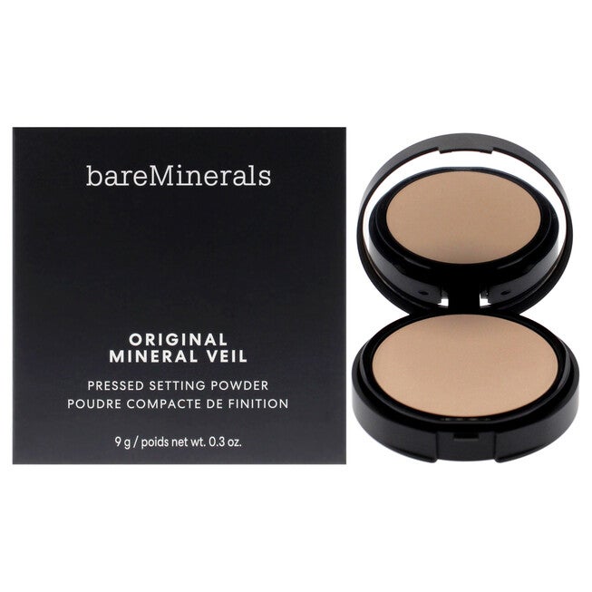 Original Mineral Veil Pressed Setting Powder - Sheer Light by bareMinerals for Women - 0.3 oz Powder, NA, hi-res image number null