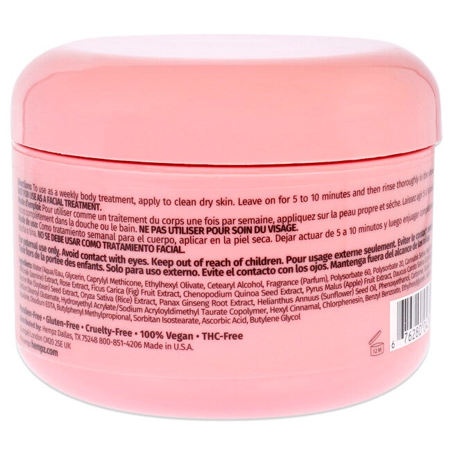 Sweet Jasmine and Rose Collagen Infused Herbal Body Mask by Hempz for Unisex - 7.3 oz Mask, , alternate image number null