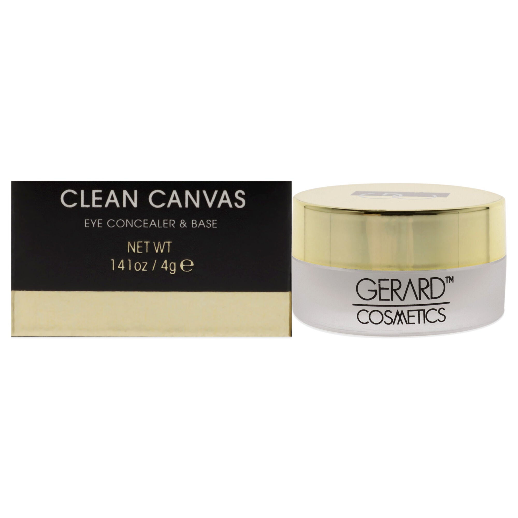 Clean Canvas Eye Concealer and Base - White by Gerard Cosmetic for Women - 0.14 oz Makeup, See Description, hi-res image number 0