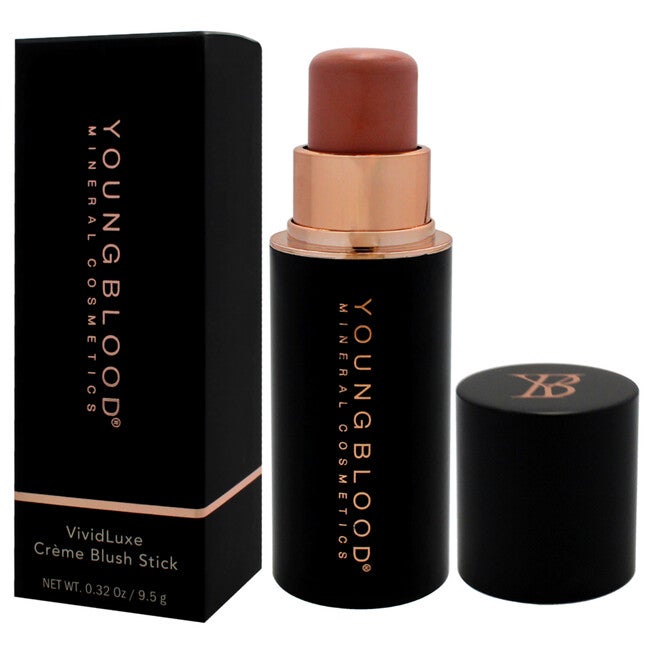 VividLuxe Creme Blush Stick - Creme Brulee by Youngblood for Women - 0.32 oz Blush, NA, alternate image number null