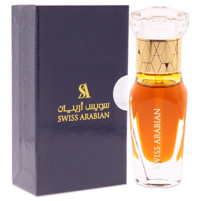 Amber Aura by Swiss Arabian for Unisex - 0.4 oz Parfum Oil Rollerball, NA, alternate image number null