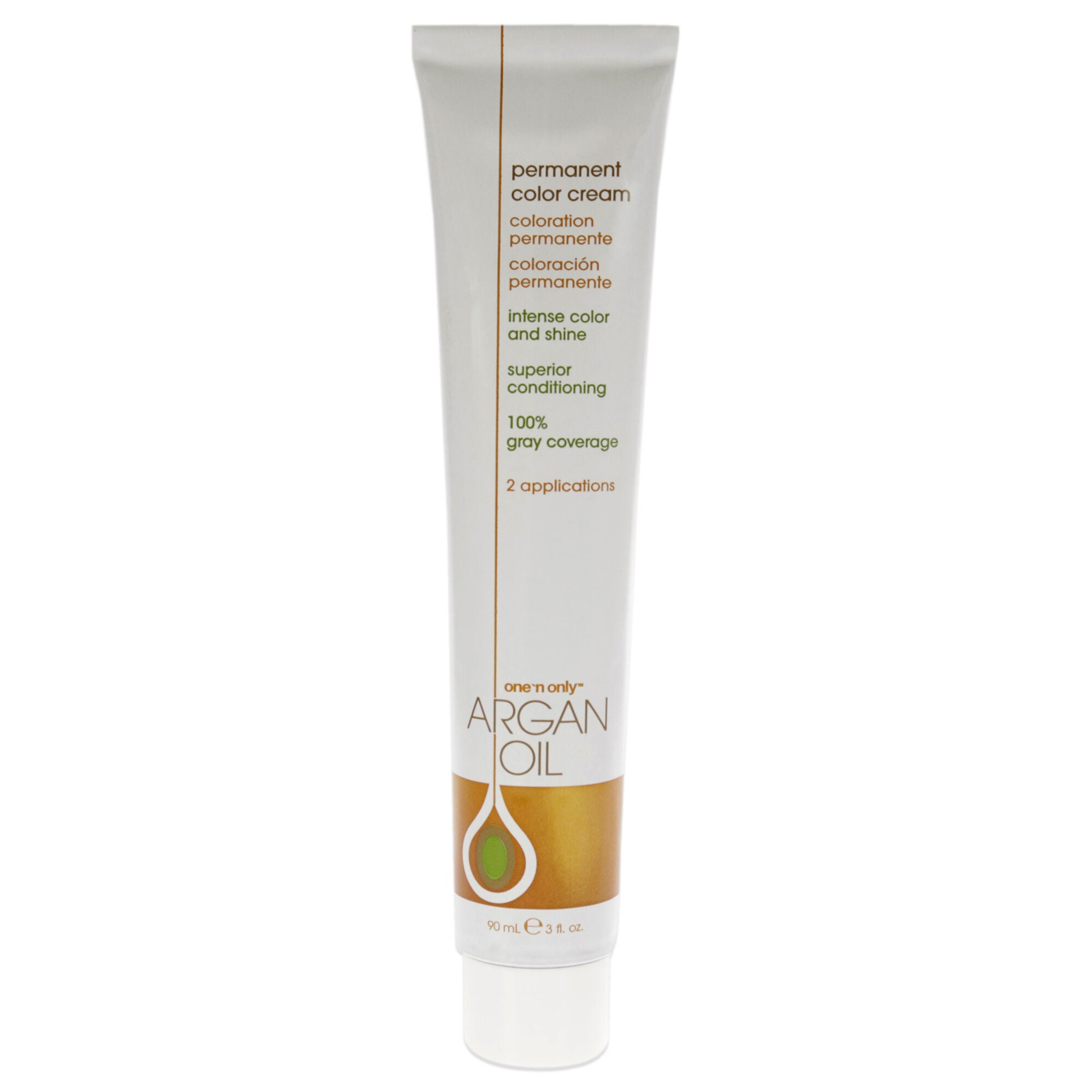 Argan Oil Permanent Color Cream - 9G Very Light Golden Blonde by One n Only for Unisex - 3 oz Hair Color, , alternate image number 5