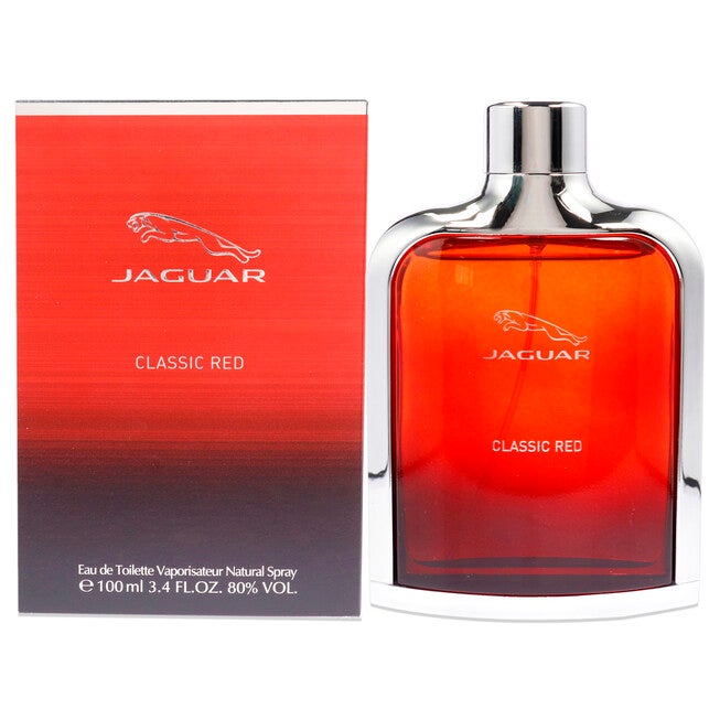 Jaguar Classic Red by Jaguar for Men - 3.4 oz EDT Spray, NA, hi-res image number null