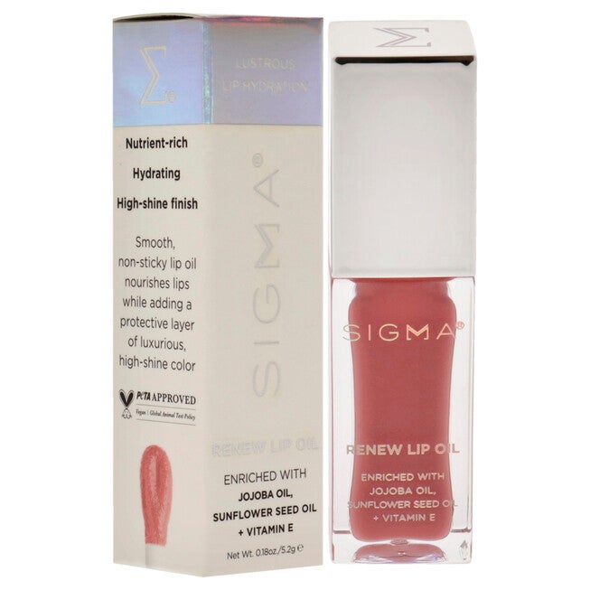 Renew Lip Oil - Tranquil by SIGMA for Women - 0.18 oz Lip Oil, , alternate image number null