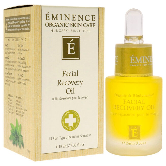 Facial Recovery Oil by Eminence for Unisex - 0.5 oz Oil, , alternate image number null