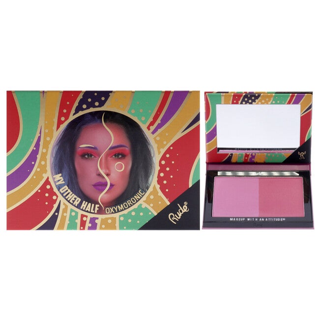 Shade Rude My Other Half Duo Shade Face Palette - Schizo by Rude Cosmetics for ...