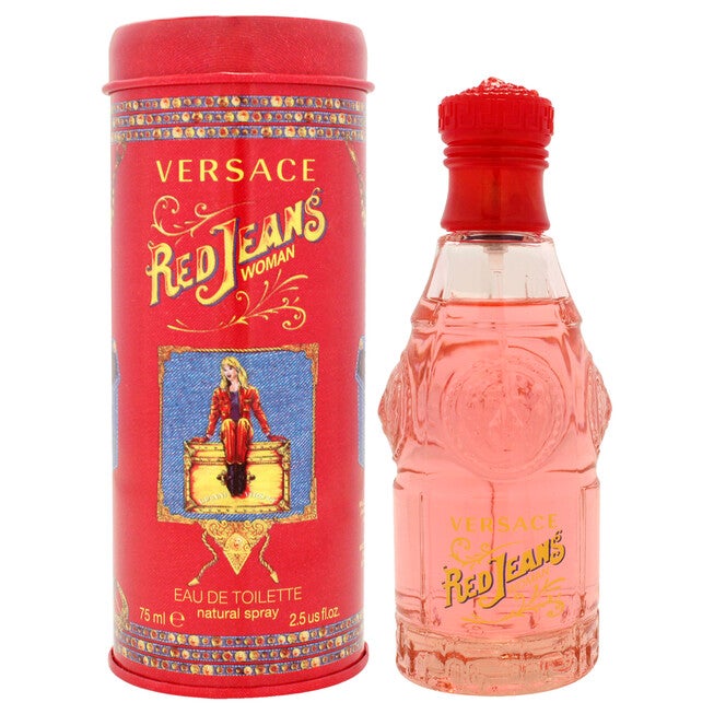 Red Jeans by Versace for Women - 2.5 oz EDT Spray, NA, hi-res image number null