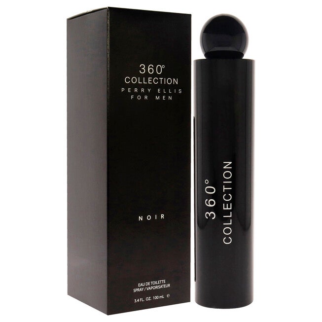 360 Collection Noir by Perry Ellis for Men - 3.4 oz EDT Spray, NA, alternate image number null