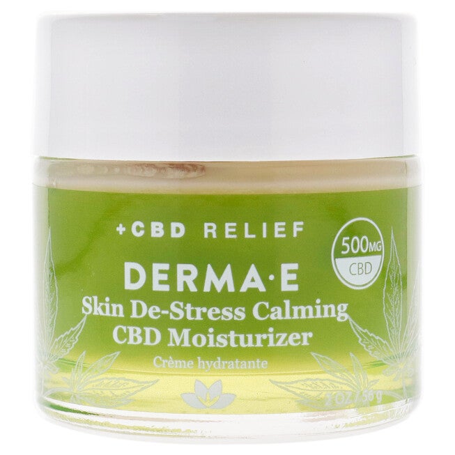 Skin De-Stress Calming CBD Moisturizer by Derma-E for Unisex - 2 oz Moisturizer, , alternate image number null