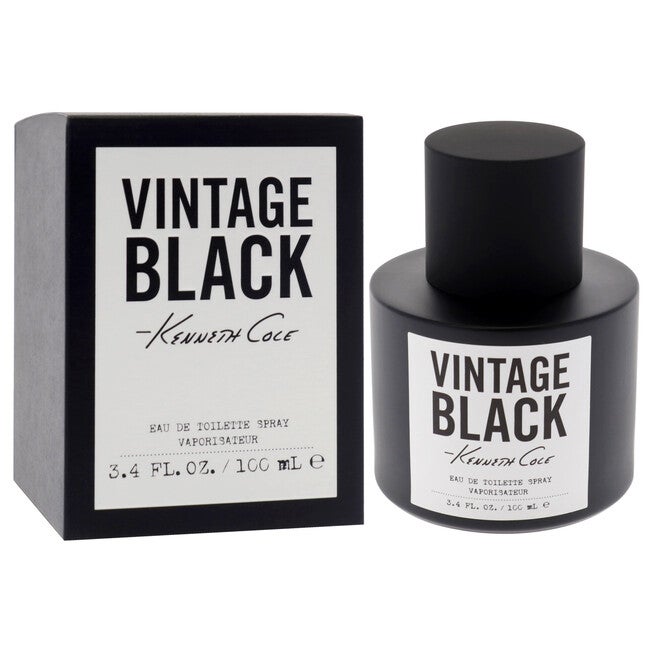 Kenneth Cole Vintage Black by Kenneth Cole for Men - 3.4 oz EDT Spray, See Description, alternate image number 1