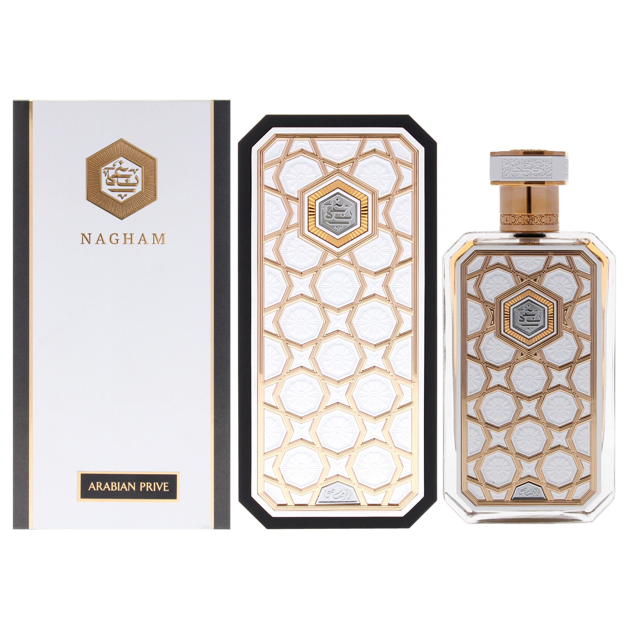 Nagham Arabian Prive by Rasasi for Unisex - 2.36 oz EDP Spray, See Description, hi-res image number 0