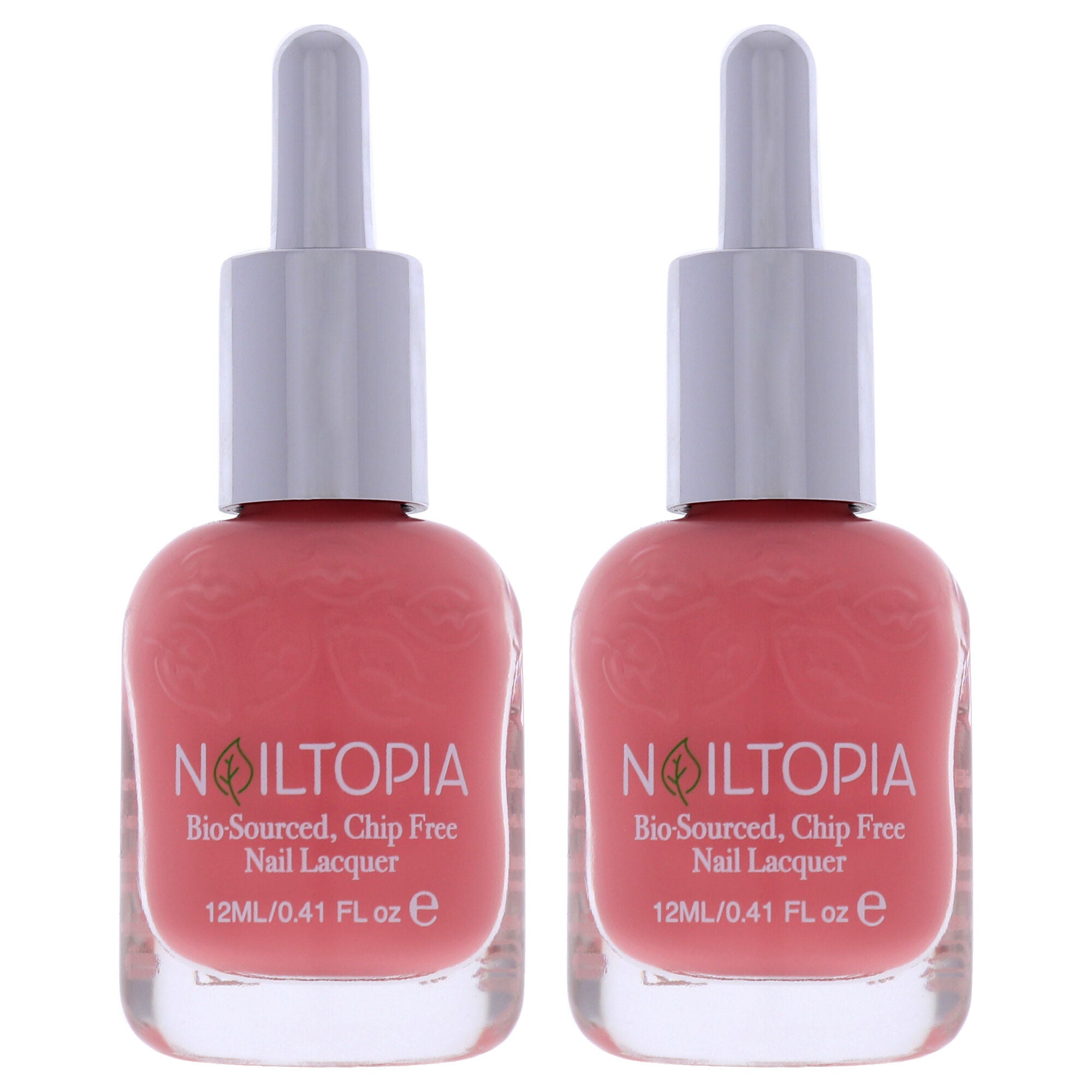 Bio-Sourced Chip Free Nail Lacquer - Lilita from Nolita by Nailtopia for Women - 0.41 oz Nail Polish - Pack of 2, See Description, hi-res image number 0