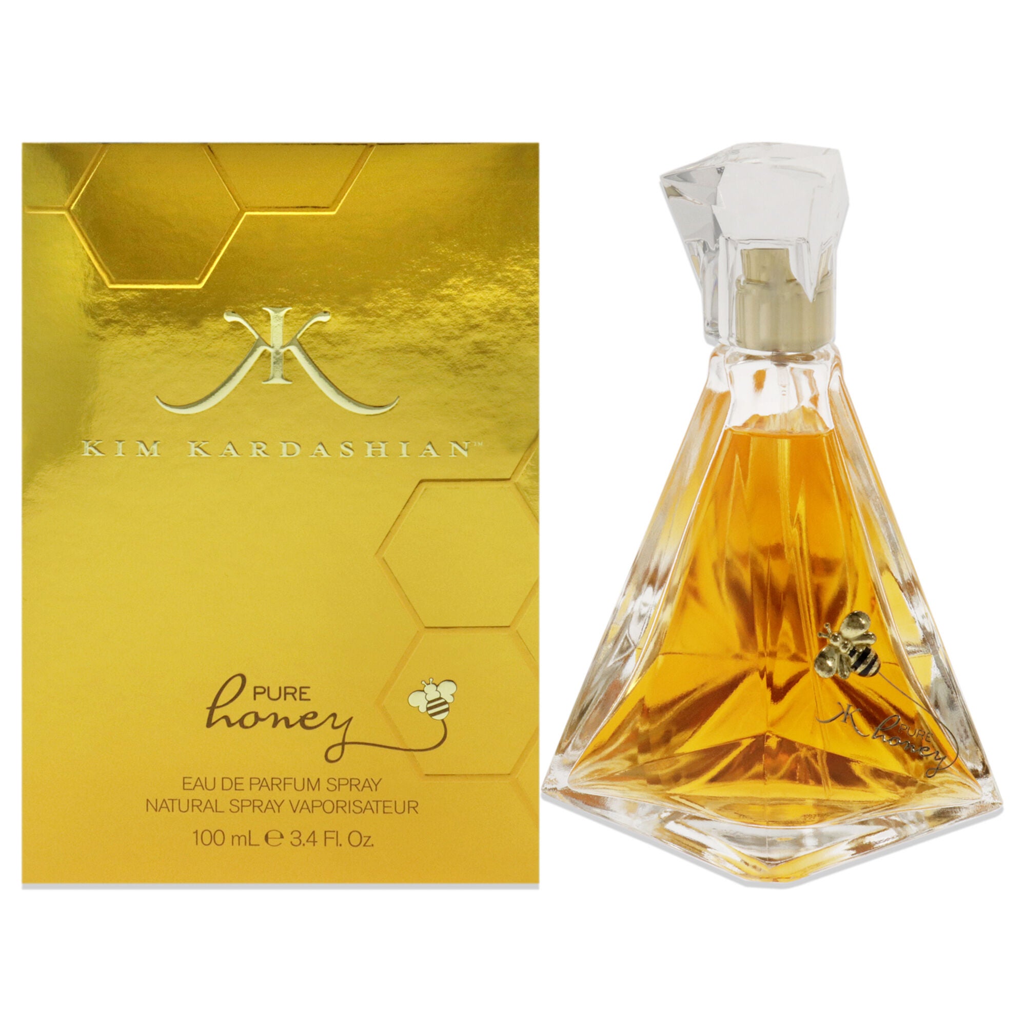 Pure Honey by Kim Kardashian for Women - 3.4 oz EDP Spray, See Description, hi-res image number 0