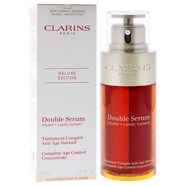 Double Serum Complete Age-Defying Concentrate by Clarins for Women - 2.5 oz Serum, NA, alternate image number null