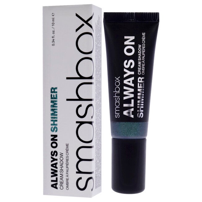 Always On Shimmer Cream Eye Shadow - Emerald by SmashBox for Women - 0.34 oz Eye Shadow, , alternate image number null