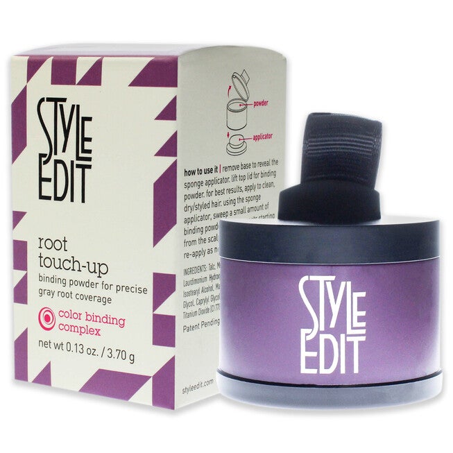 Root Touch-Up Powder - Light Brown by Style Edit for Unisex - 0.13 oz Hair Color, NA, alternate image number null