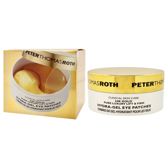 24K Gold Pure Luxury Lift and Firm Hydra-Gel Eye Patches by Peter Thomas Roth for Women - 60 Pc Patches, NA, alternate image number null